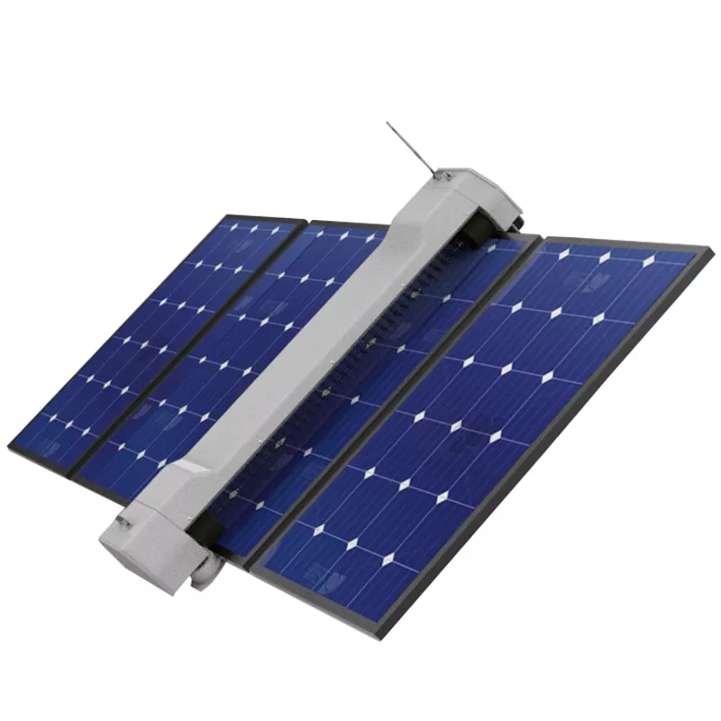 Robô de limpeza fotovoltaica